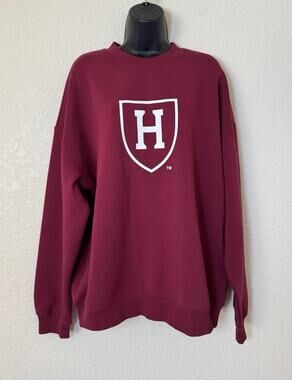 Rudsak Hardvard Sweatshirt One Crimson Logo LE Relaxed Fit Crew Neck, L